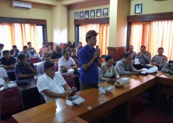 Jumat Curhat, Polsek Sukawati Menyerap Aspirasi Masyarakat Desa Kemenuh