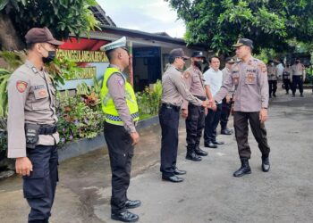 Kapolsek Sukawati Pimpin Apel Pagi Jam Pimpinan, Berikut yang Disampaikan