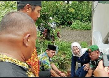 Mendukung Kelancaran Program PTSL Desa Kebaman, BPN Banyuwangi Ajak Warga Laksanakan GEMAPATAS