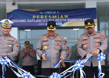 BREAKING NEWS: Layanan Satlantas Polresta Banyuwangi Resmi Pindah di Gedung Baru