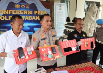 Lagi, Sat Resnarkoba Polres Tabanan Berhasil Ungkap 11,99 Gram Bruto Sabu