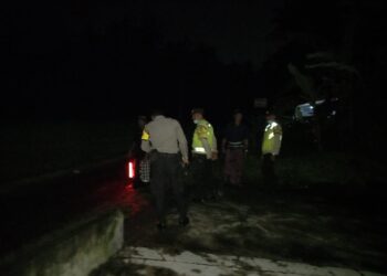 Patroli Malam Personil Polsek Kerambitan Cegah Gangguan Kamtibmas