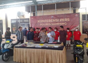 Kapolres Sampang Gelar Konferensi Pers Ungkap Kasus yang Terjadi di Kabupaten Sampang