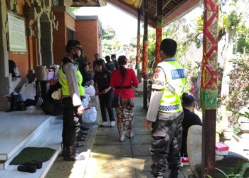 Pawas Pimpin Pengamanan Kegiatan Peringatan HUT M – ILKOM UHN IGB Sugriwa Ke – 8