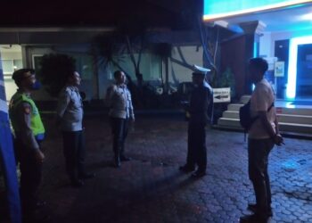 Tingkatkan KRYD, Pawas Bersama Anggota Sambangi Obvit Bank BRI Cabang Bangli