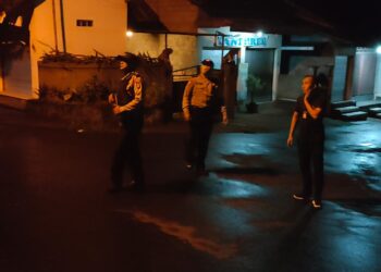 Pemeliharaan Keamanan Polsek Bebandem Giat Patroli Gebug Sindu Ligth