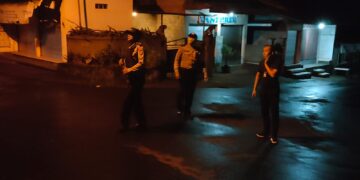 Pemeliharaan Keamanan Polsek Bebandem Giat Patroli Gebug Sindu Ligth