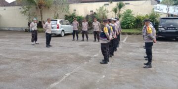 Waka Polsek Rendang Pimpin Apel Pagi