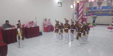 Lomba PBB Polisi Cilik, Warnai HUT Ke 43 Yayasan Kemala Bhayangkari Banyuwangi