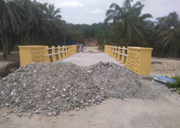 Habiskan APBD Labuhanbatu 1,6 Miliar, Jembatan Padang Laut Belum Bisa Dinikmati Masyarakat