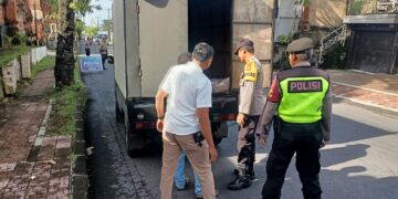 Jaga Kondusifitas Kamtibmas Jelang Hari Raya Nyepi, Polsek Ubud gelar Giat Cipkon