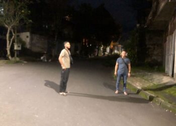 Unit Opsnal Polsek Bangli Laksanakan Giat Pengawasan Wilayah