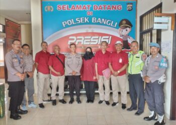 Direktorat Tahti Polda Bali Melaksanakan Supervisi dan Cek Sel Tahanan Polsek Bangli