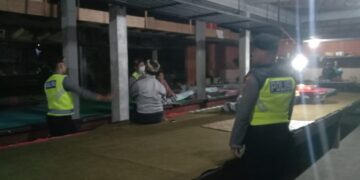 Cegah Aksi Kriminalitas Dilingkungan Tempat Suci, Unit Turjawali Sat Samapta Polres Bangli Giat Patroli Dialogis