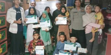 Polisi Baik Aipda M. Aliudin Adakan Lomba Azan di TPQ Al-Hikmah