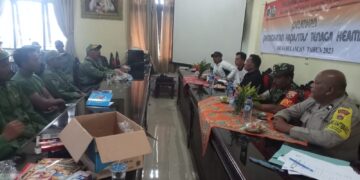 Bhabinkamtibmas Belancan Bersinergi dengan Pemerintahan Desa