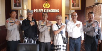 Kapolres Klungkung Terima Audensi Pasikian Pecalang Desa Adat Semarapura
