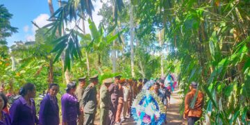 Penghormatan Terakhir untuk Bapak I Wayan Mudu Purnawirawan TNI dan Mantan Perbekel Desa Buanagiri