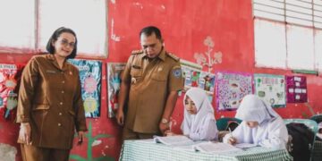 Bupati Labuhanbatu Silaturahmi dengan guru dan siswa-siswi SDN 15 Rantau Utara