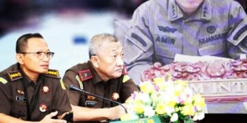 Wakajati Sumut Beserta Para Kasi Bidang Intel Ikuti Arahan Jaksa Agung Muda Intelijen Kejagung RI Secara Virtual