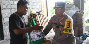Polres Gianyar Berbagi di Bulan Suci Ramadhan