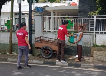 Satreskrim Polres Wonosobo Berbagi Paket Sembako di Bulan Penuh Berkah