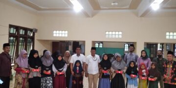 Satintelkam Polres Kendal Bagikan Sembako dan Takjil Kepada Anak-Anak Yatim