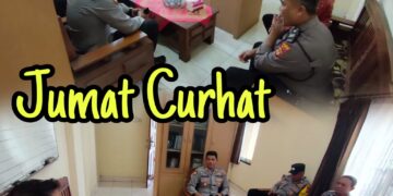 Jumat Curhat Kapolsek Selat Sambangi Camat Selat