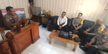 Terima Penghadapan Anggota Baru, Ini Penekanan Kapolsek Gianyar
