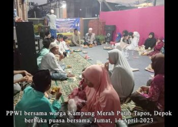 PPWI dan Warga Kampung Merah Putih Adakan Acara Gebyar Ramadhan 1444 H