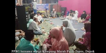 PPWI dan Warga Kampung Merah Putih Adakan Acara Gebyar Ramadhan 1444 H