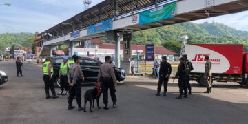 Ops Ketupat Agung 2023 Polda Bali Terjunkan Anjing Pelacak, Atensi Pelabuhan Padangbai