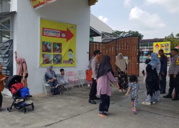 Polsek Patean Berikan Himbauan Pada Pengunjung Obyek Wisata Omahe Opa Water Park