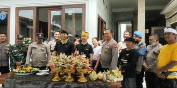 Demi Terciptanya Kamtibmas Kondusif, Kapolsek Kubu Hadiri Giat Grand Opening Hotel Aero Scuba Dive Tulamben