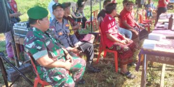 Bhabinkamtibmas Desa Tulikup Pengamanan Lomba Mancing Air Deras