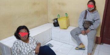 Ketahuan Mencopet, Dua  Wanita Warga Kalibaru Ini di Pastikan Berlebaran di Jeruji Besi