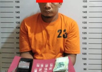 Satnarkoba Polres Labuhanbatu Amankan Pelaku Pengedar Narkotika Jenis Sabu Warga Jalan Perdamean