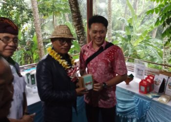 Polsek Sukawati Amankan Kegiatan Tatap Muka Ketua DPP HKTI