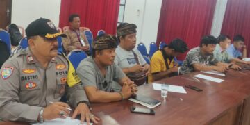 Bhabinkamtibmas Singakerta Hadiri Forum Konsultasi Publik Pendataan Regsosek