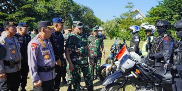 Apel Gelar Pasukan, Kapolri dan Panglima Tegaskan TNI-Polri Bersinergi dan Solid Amankan KTT ASEAN