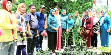 Ketua TP PKK Labuhanbatu Hj. Maya Hasmmita Berikan Pembinaan di Desa Pondok Batu