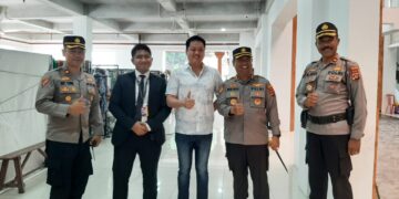 Kapolres Gianyar Pimpin Pengamanan Kunjungan Delegasi HOD Negara Fhilipina di Pasar Tematik Ubud