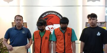 Polrestabes Surabaya Berhasil Ungkap Peredaran Narkoba di Sebuah Apartement, Dua Terduga Pengedar Diamankan