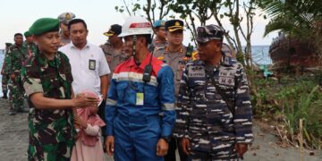 Tanam Mangrove Serentak, Polres dan Kodim 1623 Karangasem Ajak Lestarikan Lingkungan Pesisir