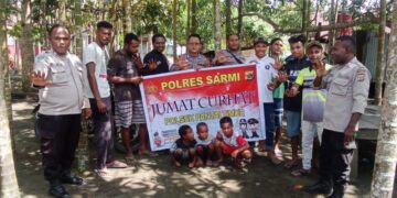 Pererat Silahturahmi, Polsek Pantai Timur Gelar Acara Jum’at Curhat