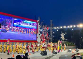 Tingkatkan KRYD, Pawas Bersama Anggota Sambangi Alun-alun Bangli