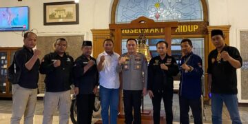 Audiensi Perguruan Silat Pagar Nusa dan PSHW dengan Kapolrestabes Surabaya