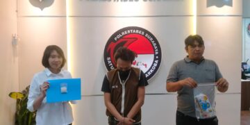 Nekat Edarkan Sabu, Residivis Kuli Bangunan Ini di Bekuk Satresnarkoba Surabaya