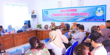 DP3A Labuhanbatu Buka Pelatihan Konvensi Hak Anak (KHA) Tahun 2023