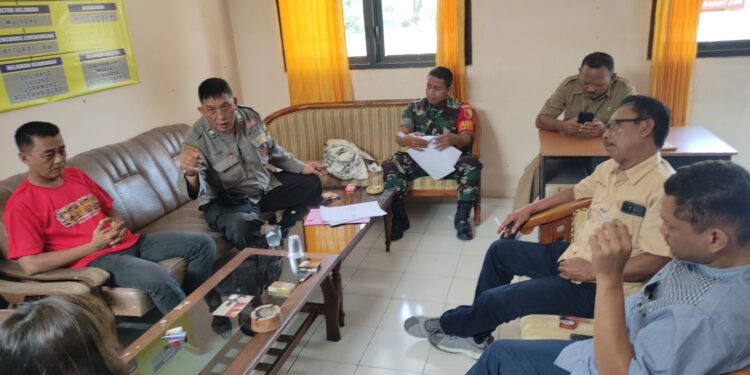 Polisi RW Polres Kediri Kota Berhasil Selesaikan Permasalahan Pemilik Cafe/Karaoke Dengan Warga